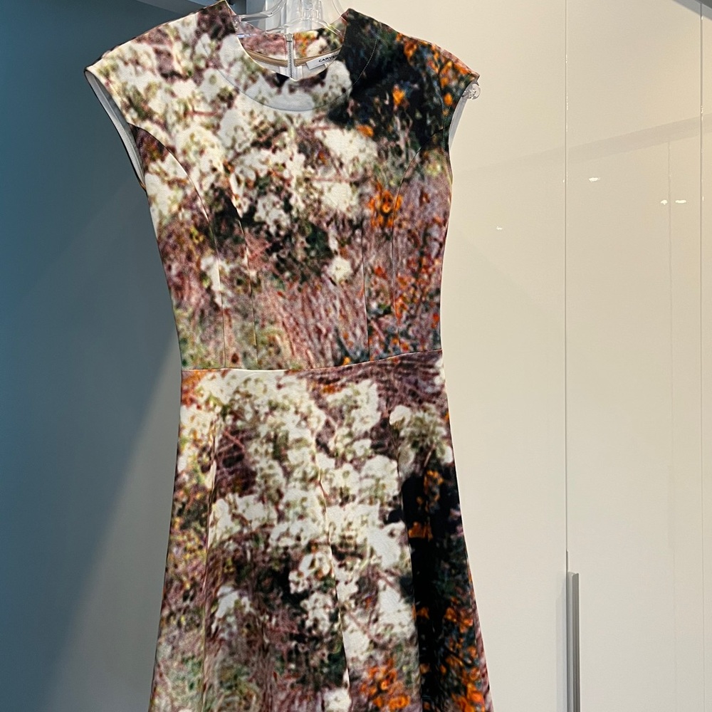 Floral A line dress